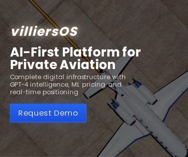 Villiers: VilliersOS B2B Platform - Streamline your private jet operations